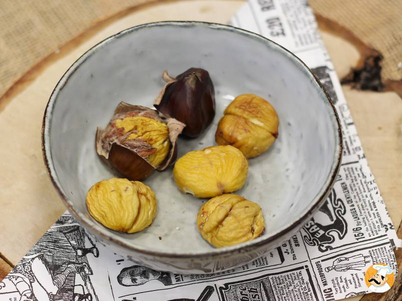 1. Chestnuts roasted in the Air Fryer