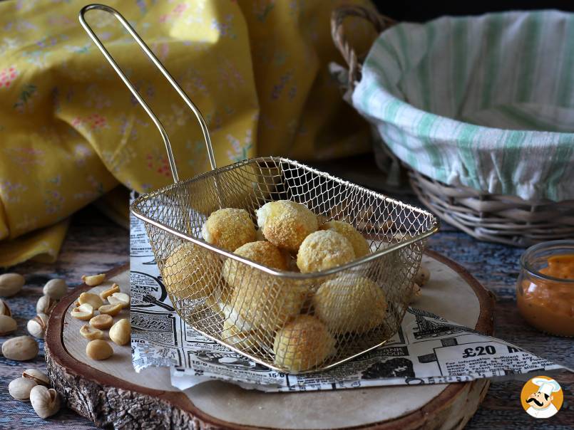 3. Breaded mozzarella balls in the Air Fryer