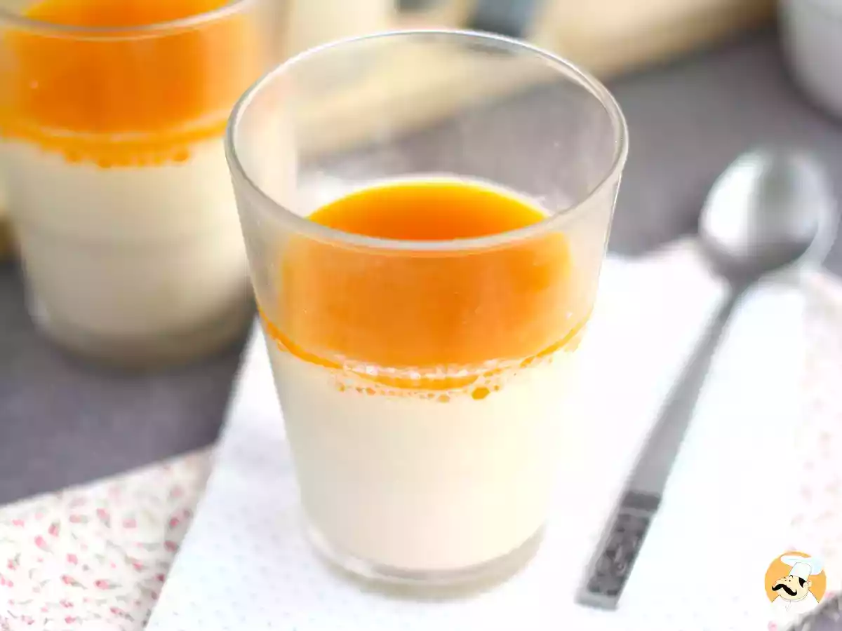 3. Vegan panna cotta - the light and delicate Italian dessert
