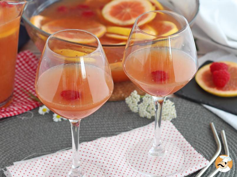 4. Rose sangria: to liven up parties