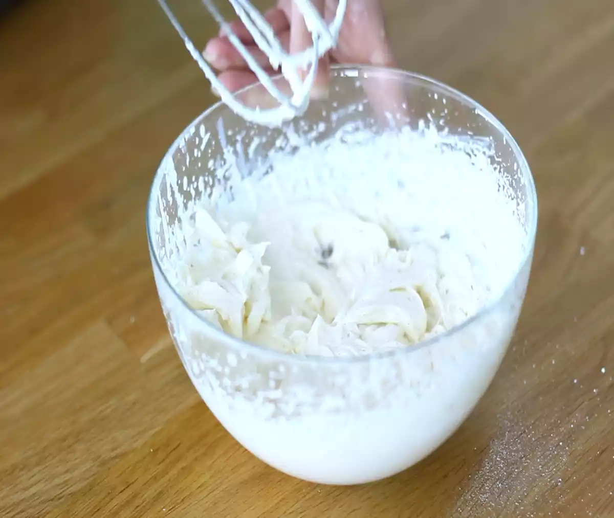 Step 2: Make the mascarpone cream