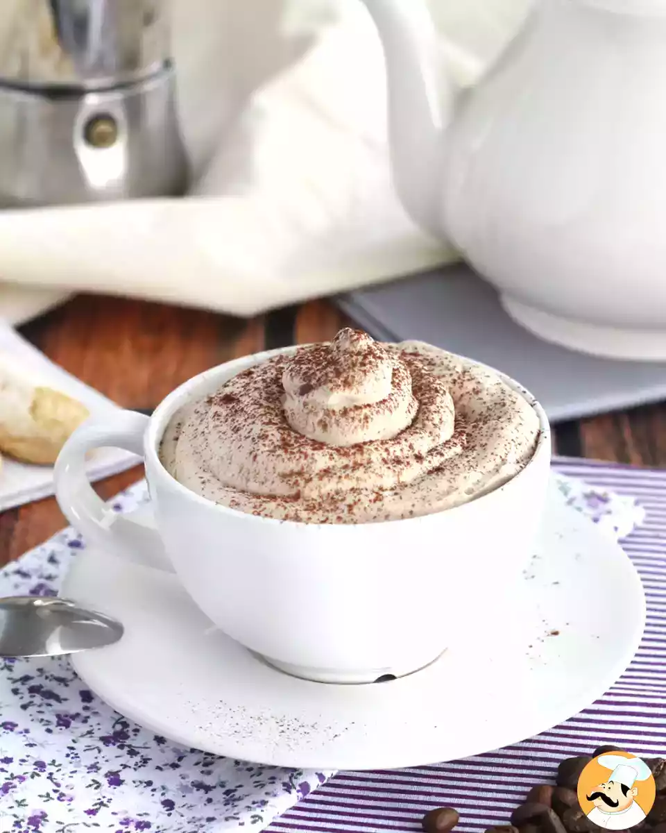 6. Creamy iced cappuccino