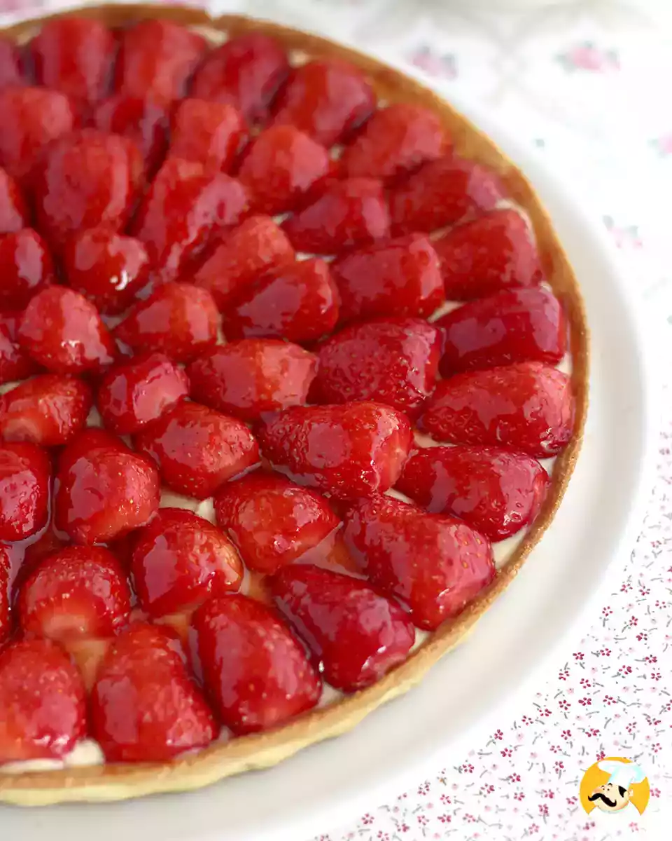 Strawberry tartls as in a pastry shop