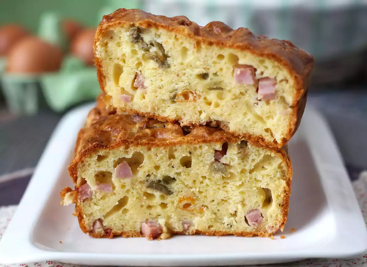 2. Savoury skyr cake: light and fluffy