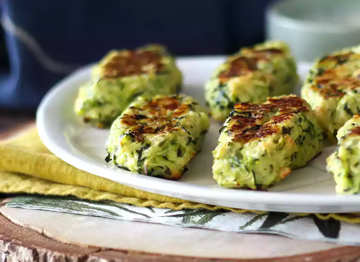 3. Baked zucchini bites