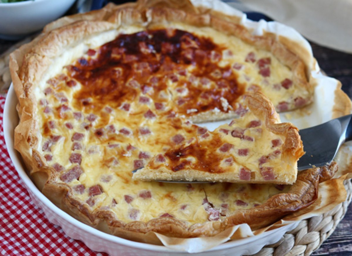 5. Savory pies with yogurt: light, tasty and anti-waste