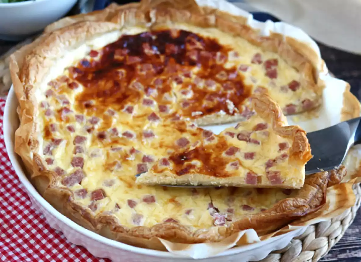5. Savory pies with yogurt: light, tasty and anti-waste