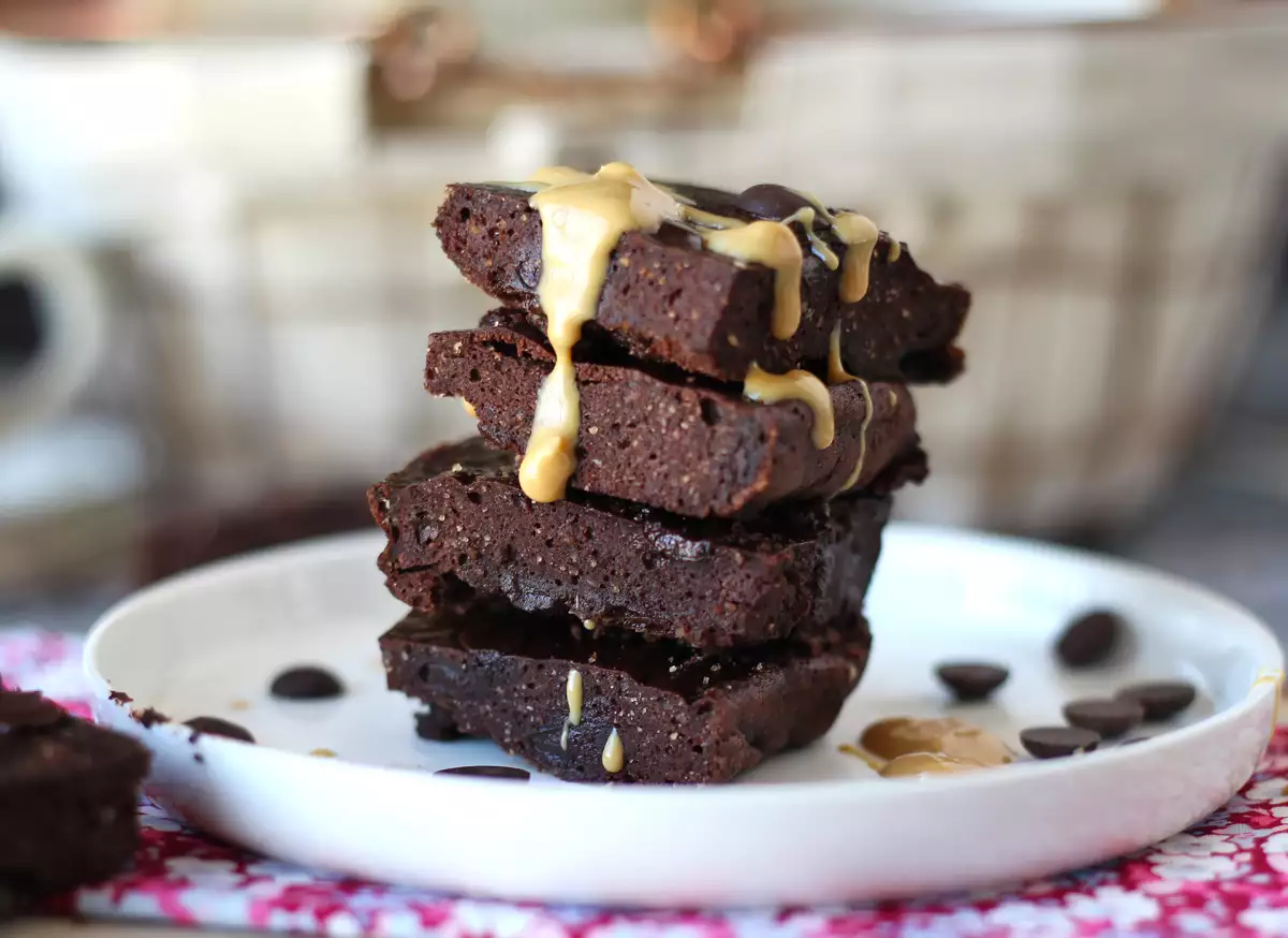 6. Gluten-free protein brownie