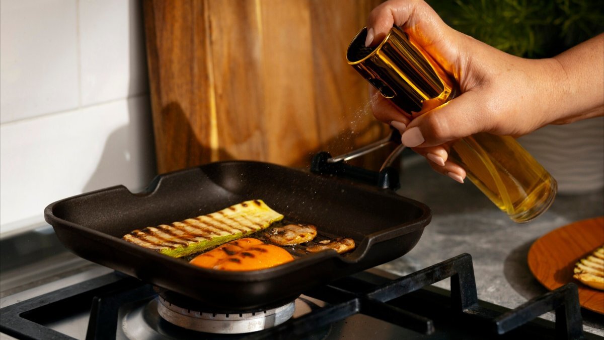 How high can olive oil be heated?