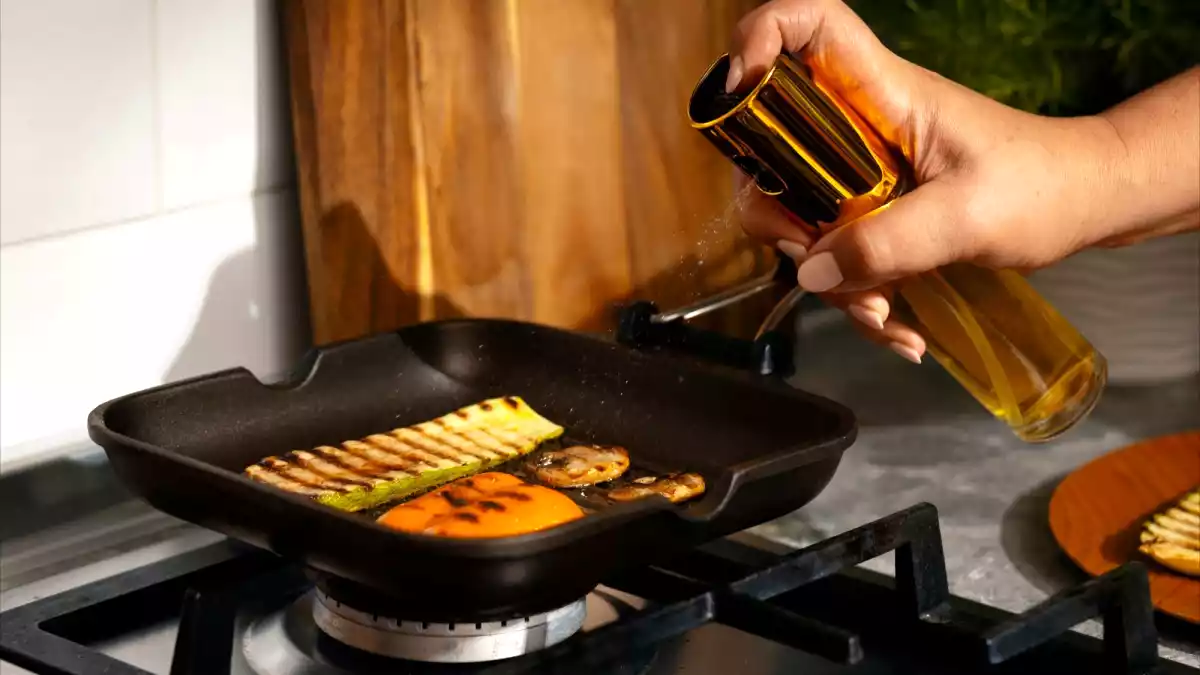 How high can olive oil be heated?