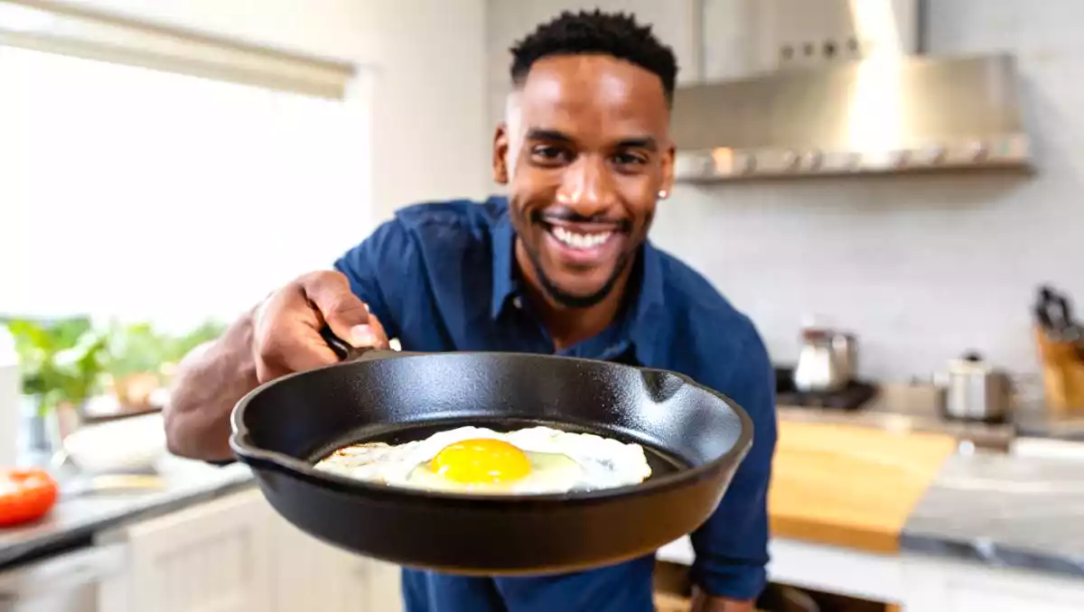 This simple change in the way you fry eggs makes all the difference to the taste
