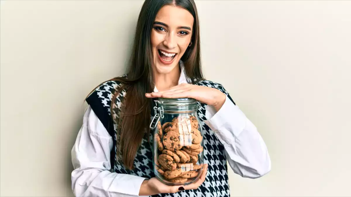 The infallible trick to keep the cookie from softening in the jar