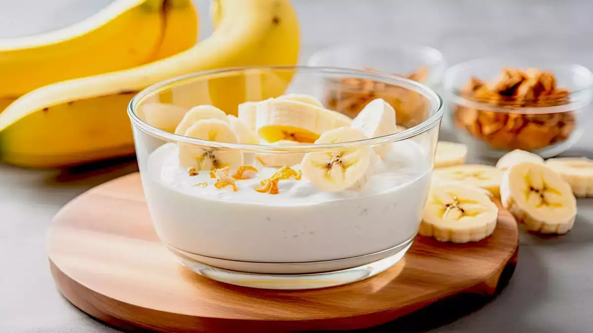 Mix this with banana and you’ll get one of the creamiest, easiest desserts in the world