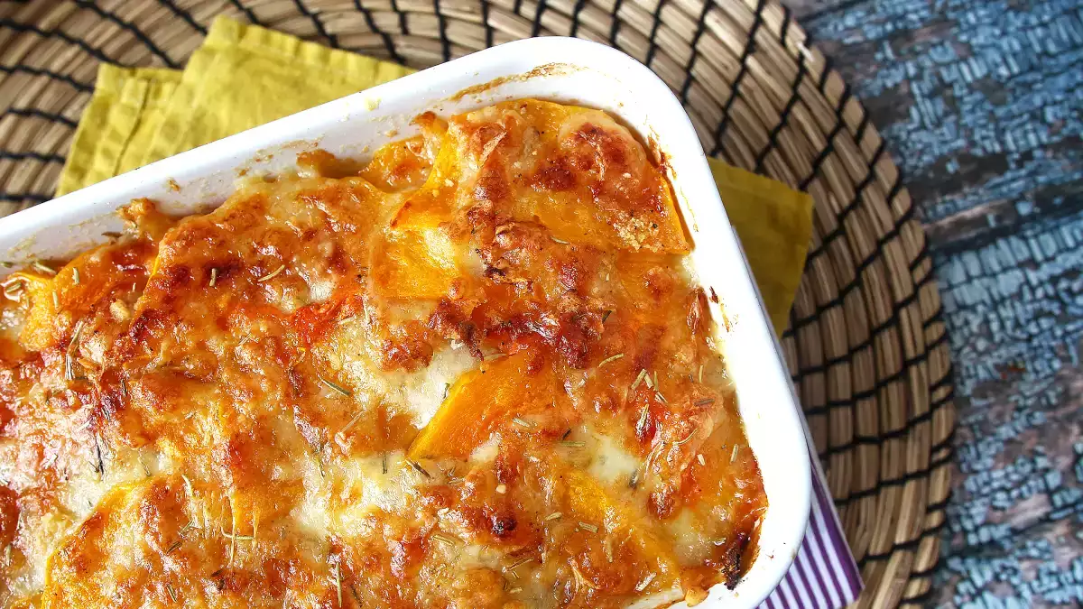 How to make a perfect vegetarian pumpkin parmigiana (even if you're new to cooking)