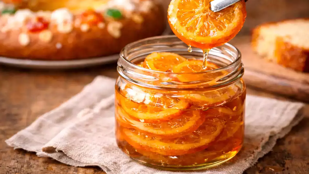 Candied oranges bring elegance, color and zing and make every dessert feel homemade and festive