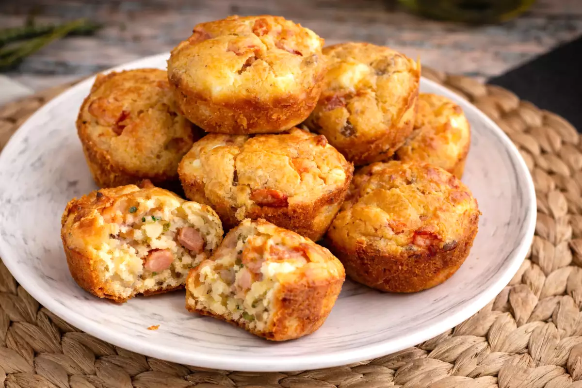 Savory muffins for days without ideas. 8 recipes for when you don't know what to cook, but want to eat well.