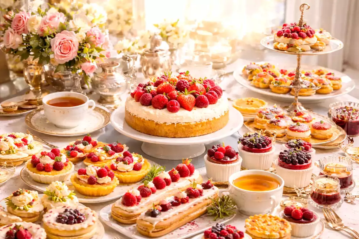 Bridgerton-style afternoon tea? These 19 desserts are pure edible luxury and perfect to binge watch the series