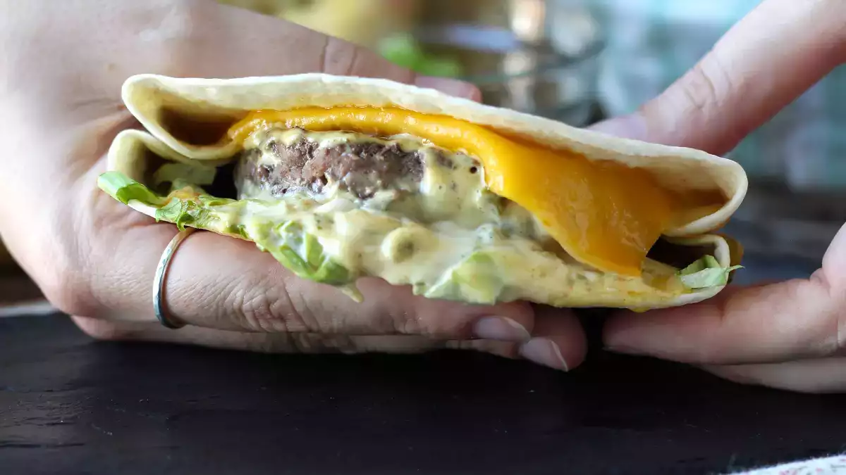 This wrap tastes just like a Big Mac...and it's ready in minutes!