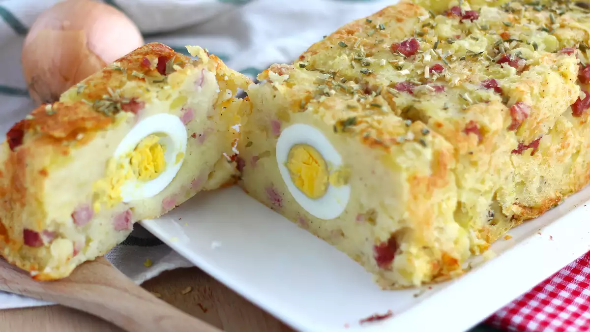 You cut it and an egg appears inside: 5 savory recipes that will surprise you at Easter