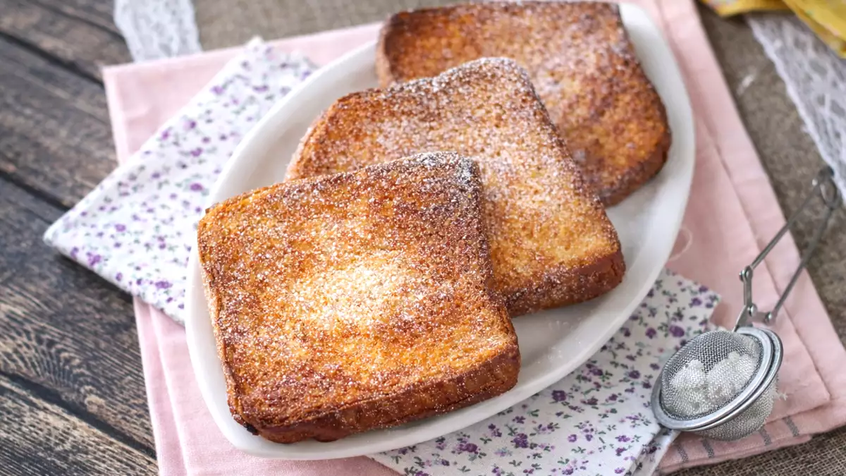 Torrijas and fried milk in an air fryer: the two great Spanish Easter sweets that also work well without frying pan