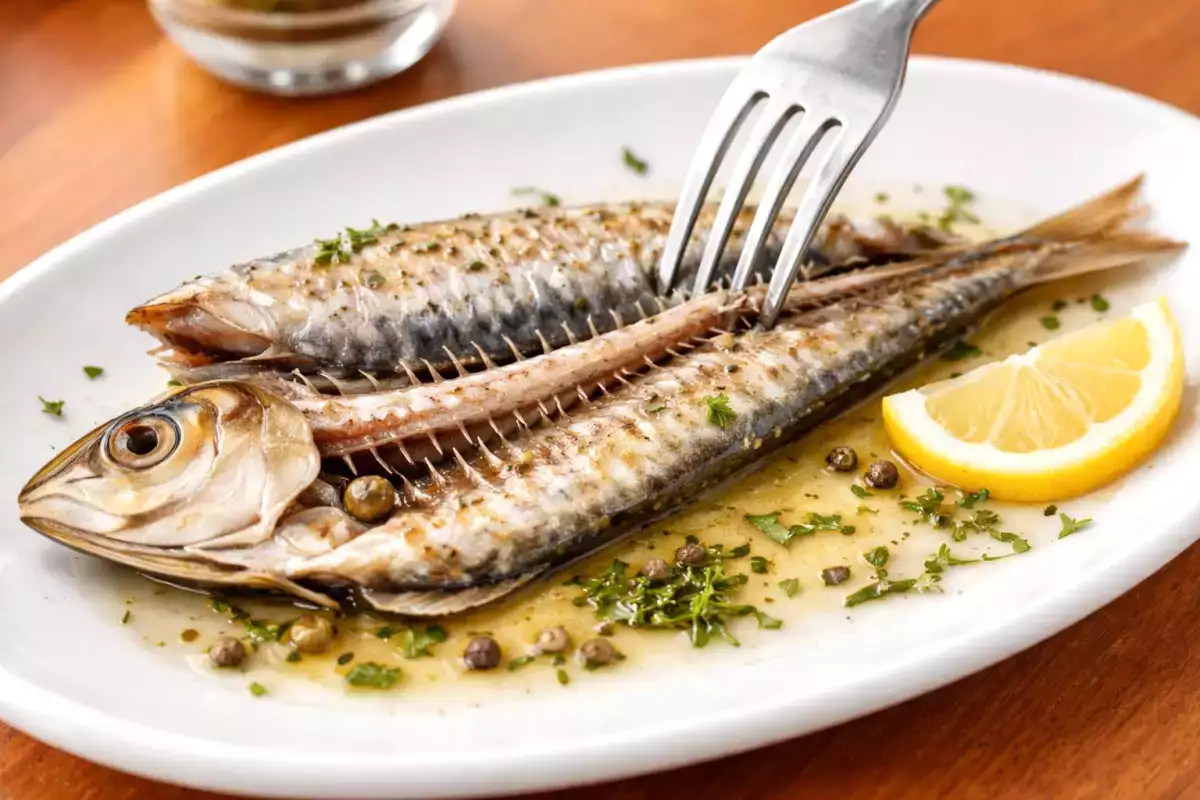 How to remove sardine bones without disassembling the fish and without wasting time in the kitchen