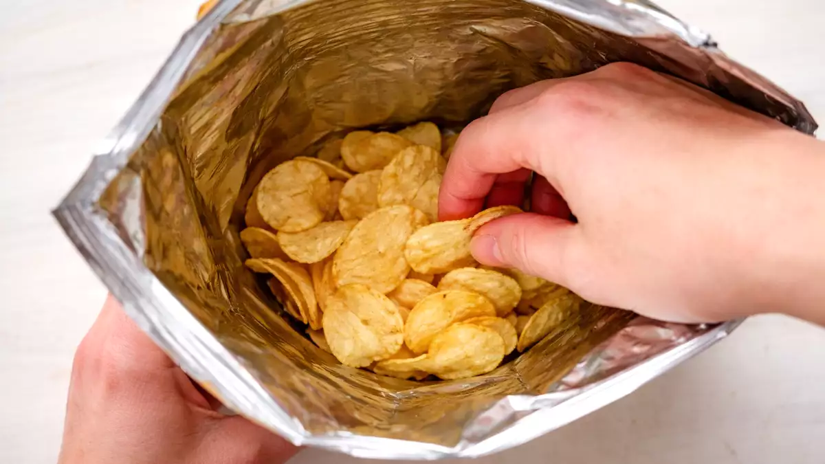 Why is there so much air in the potato chip bags? Are we being fooled?