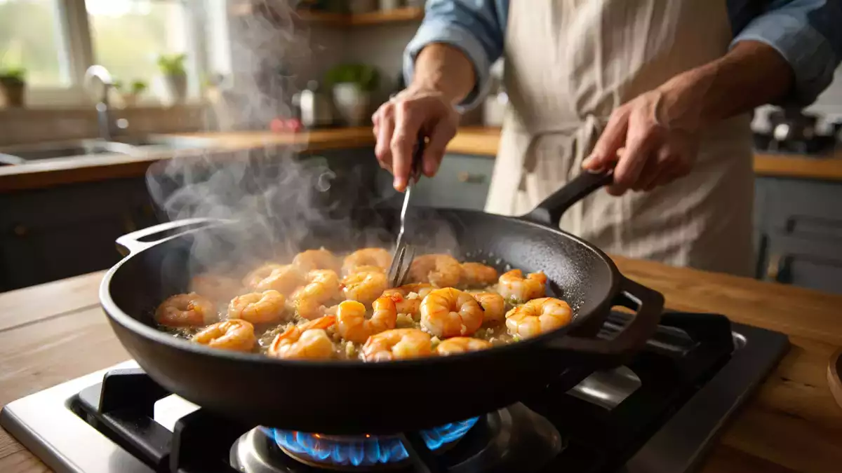 Daily Menu, 21 april: Indulge in a culinary journey with foie gras soufflés, lemon garlic prawns, and cherry pudding cake