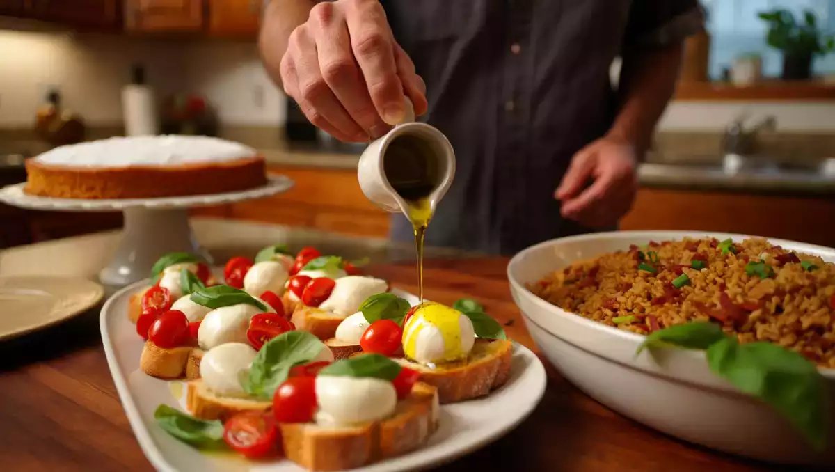 Daily Menu, april 23: Delightful flavors, a culinary journey from crostini to cake