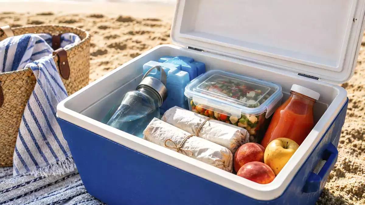 Smart beach cooler packing: what to put on the bottom, what to keep on top and what to never bring