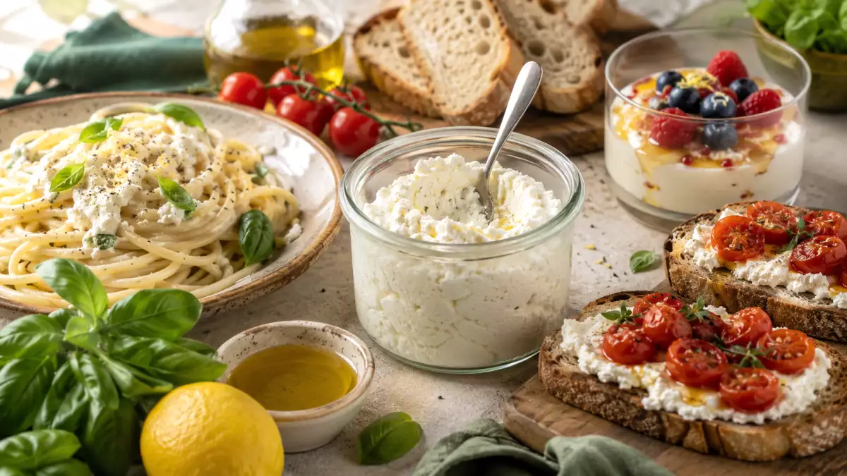Left with a tub of ricotta? Try these easy, delicious ideas to turn it into a quick, satisfying meal