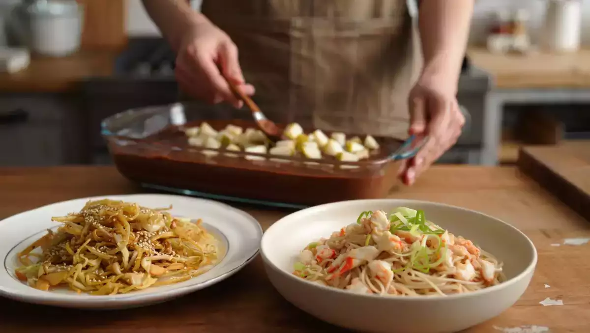 Daily menu, July 8th: a delightful journey from crispy salad to indulgent fudge