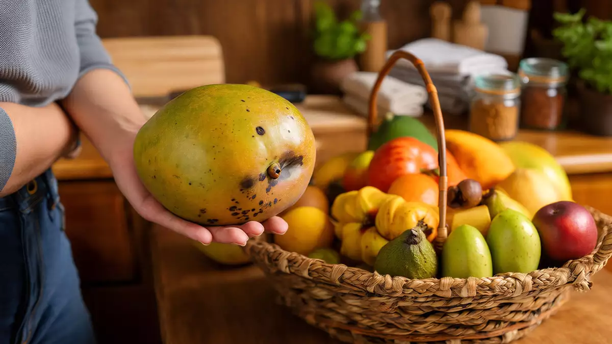 Bought perfect mangoes that developed black spots? What those spots mean and if they're harmful