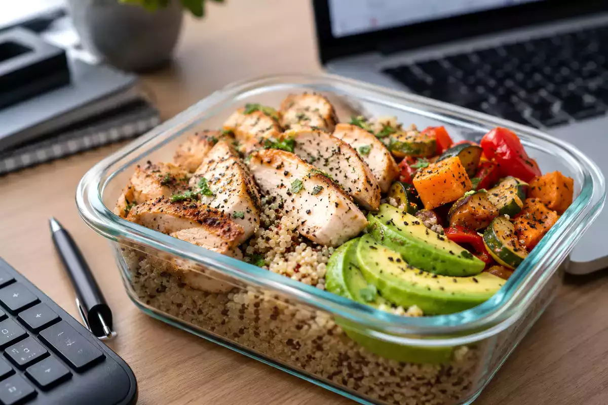 Five weekday lunches: 5 different recipes and a simple daily packing plan for work this week