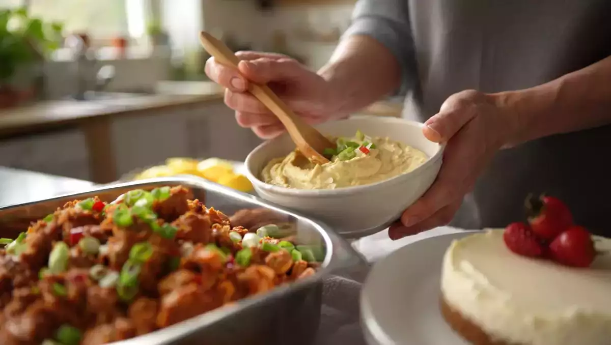 Daily menu, July 24: indulge in creamy edamame dip, spicy chilli chicken, and refreshing no-bake lemon cheesecake