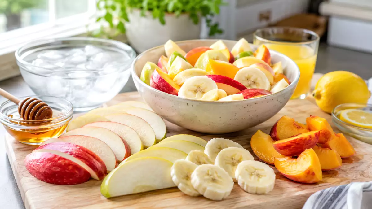 Will cut fruit brown immediately? Practical, lemon-free methods to keep slices fresh and appealing