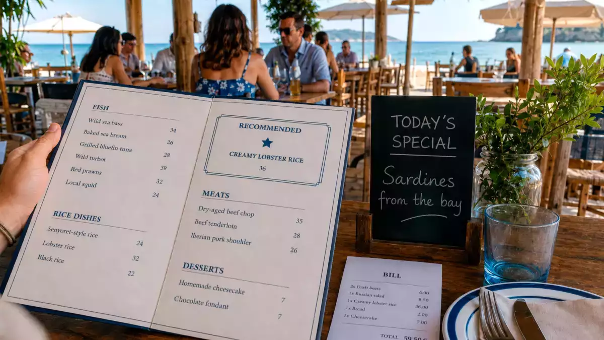 11 psychological tricks restaurants and beach bars use to make you spend more: how to spot them