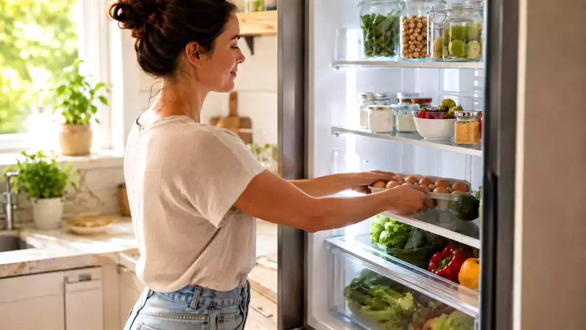 Why eggs sit unrefrigerated in supermarkets but should be chilled at home, especially in summer