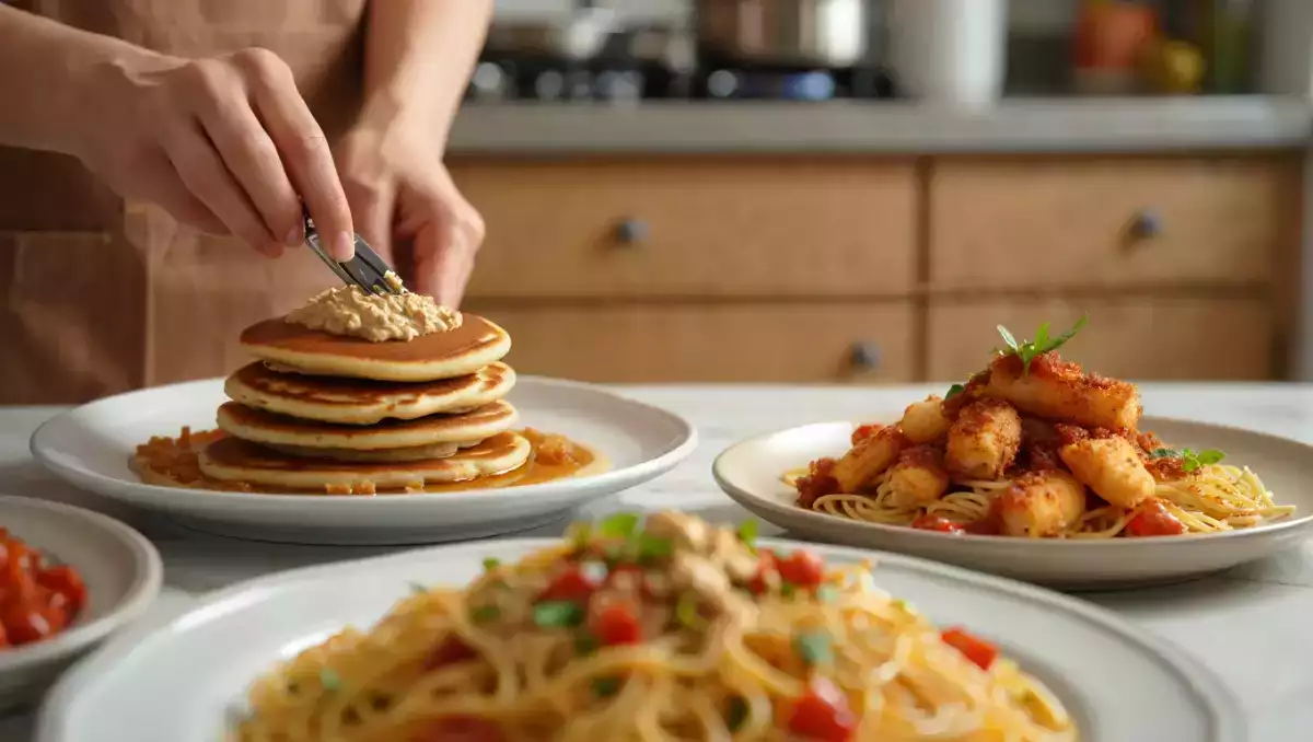 Daily menu, August 23: delightful dry fish fry, comforting spaghetti, and fluffy vegan pancakes