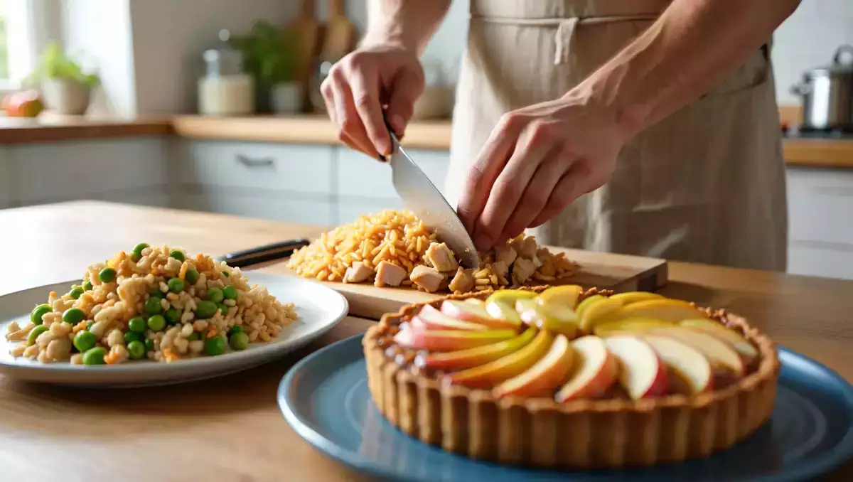 Daily menu, September 3: a delightful journey from hare kababs to apple tart