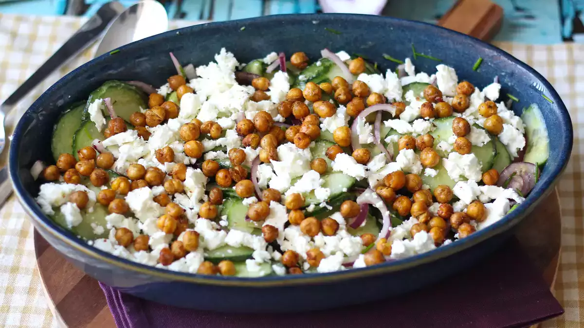 Why colourful, 'loaded' salads keep popping up and dominating British social feeds right now