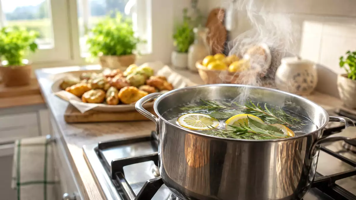 Grandma's simple trick to banish fried-food odors fast: refresh your kitchen, couch and house