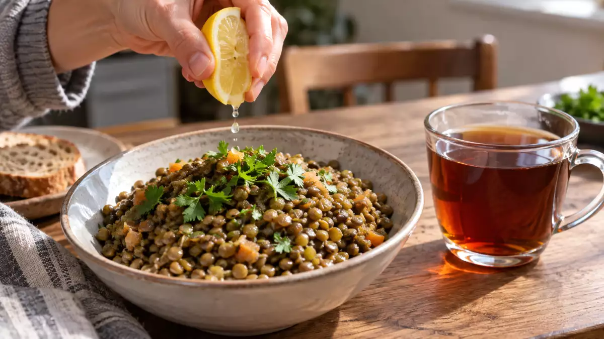 The drink you pair with lentils can change how much iron you absorb: what to drink or avoid