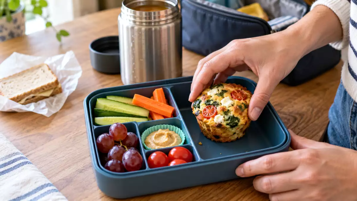 Sick of sandwiches? 5 packed lunches built around muffins, soup and bento