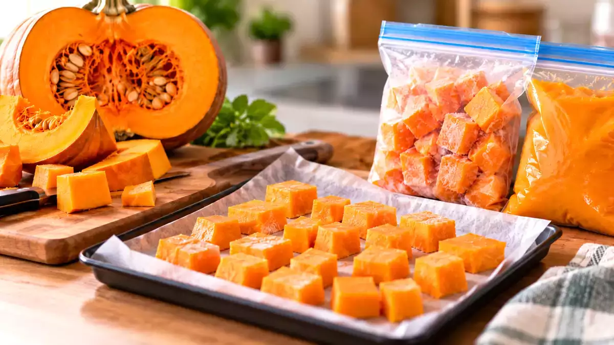 How to freeze pumpkin without ruining it: the step that prevents watery cubes and flavorless puree