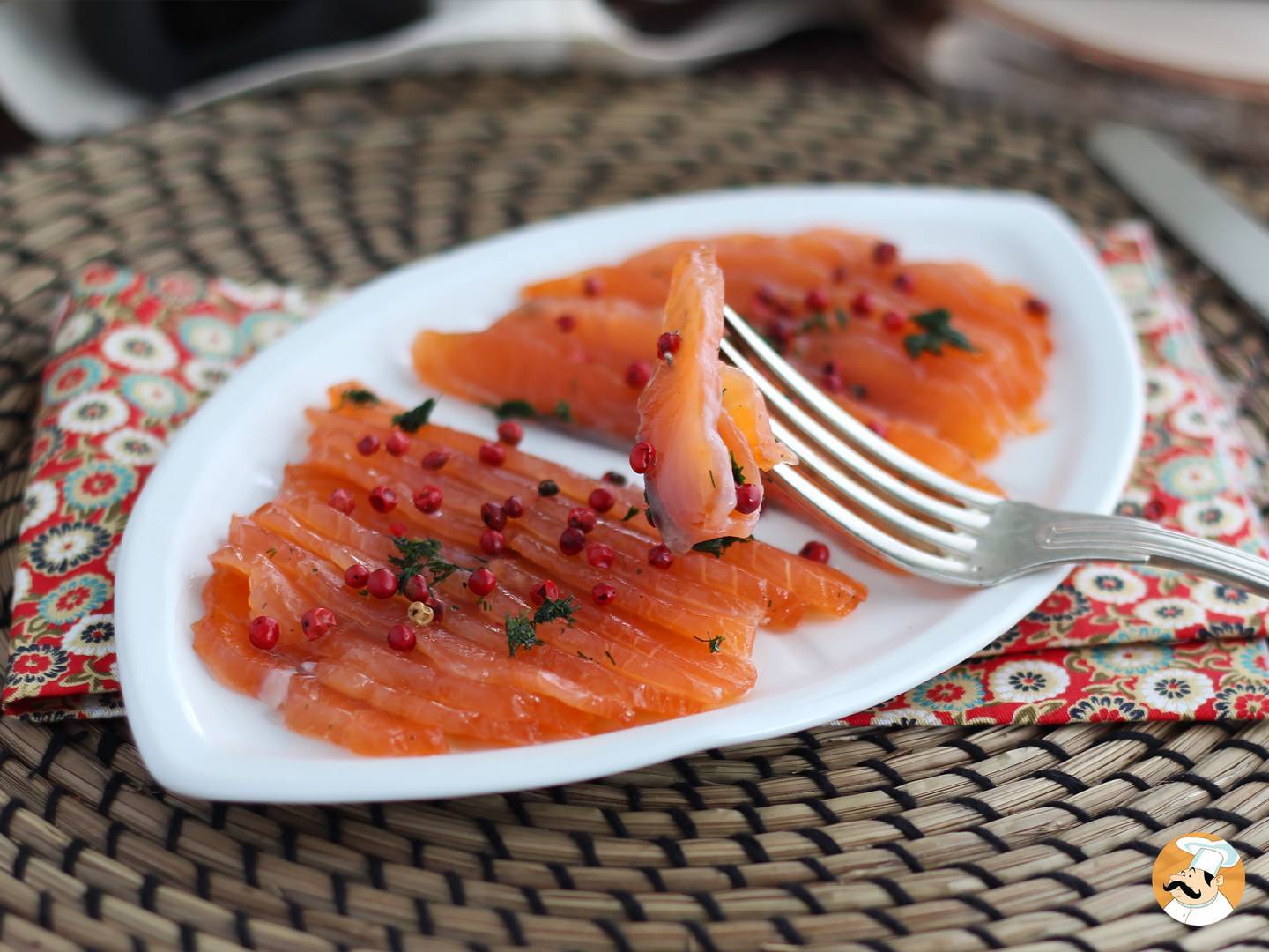 Your Gravlax salmon will always be a success with this recipe!