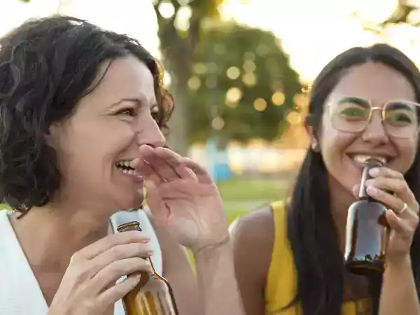 Cold beer or hot tea? Which refreshes you more when it's hot