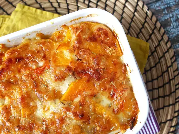 How to make a perfect vegetarian pumpkin parmigiana (even if you're new to cooking)