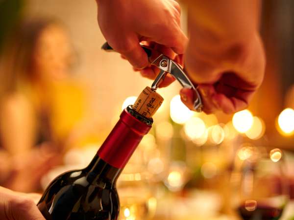 The secret to New Year's Eve dinner? Knowing when to open the wine