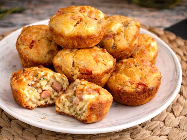 Savory muffins for days without ideas. 8 recipes for when you don't know what to cook, but want to eat well.