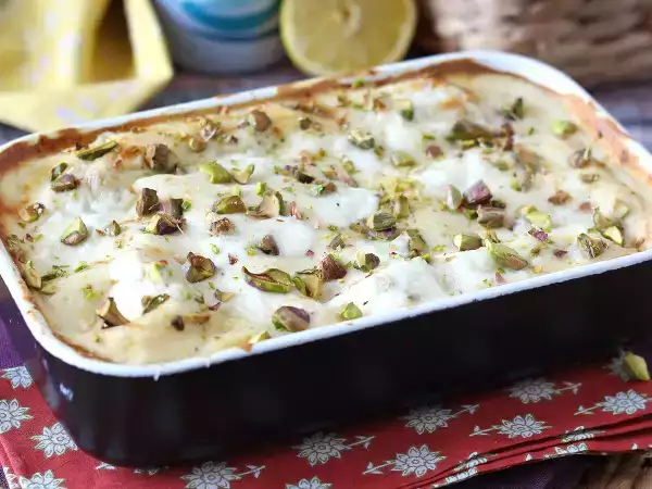 Fish lasagna: the creamy recipe with salmon, burrata and pistachios that revolutionizes Sunday lunch